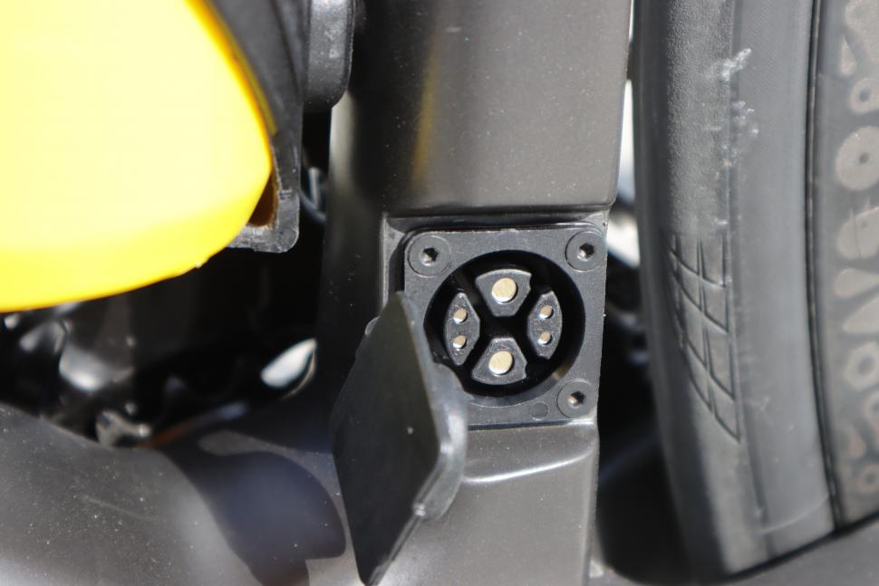 Mavic X-Tend ebike motor launch - my bike charge port.JPG
