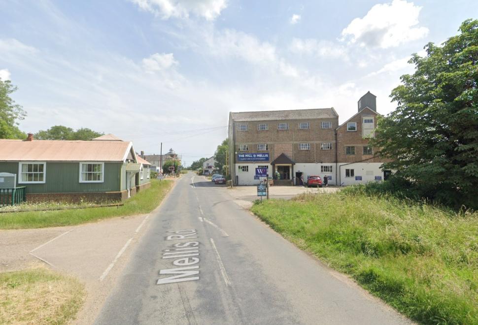 Mellis Road, Mellis, Suffolk (Google Maps)