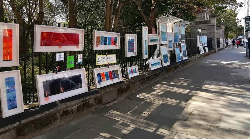 Merrion Square Arts Exhibition, Dublin (Merrion Square Arts Exhibition, Instagram)