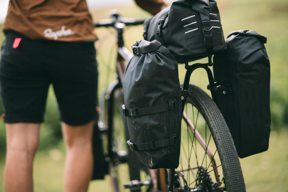 2021 Tailfin Mini Pannier Bags lifestyle