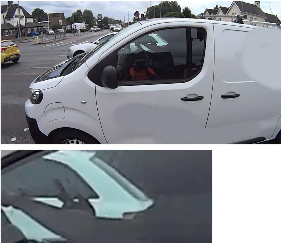 Mobile phone using van driver (Warwickshire Police)