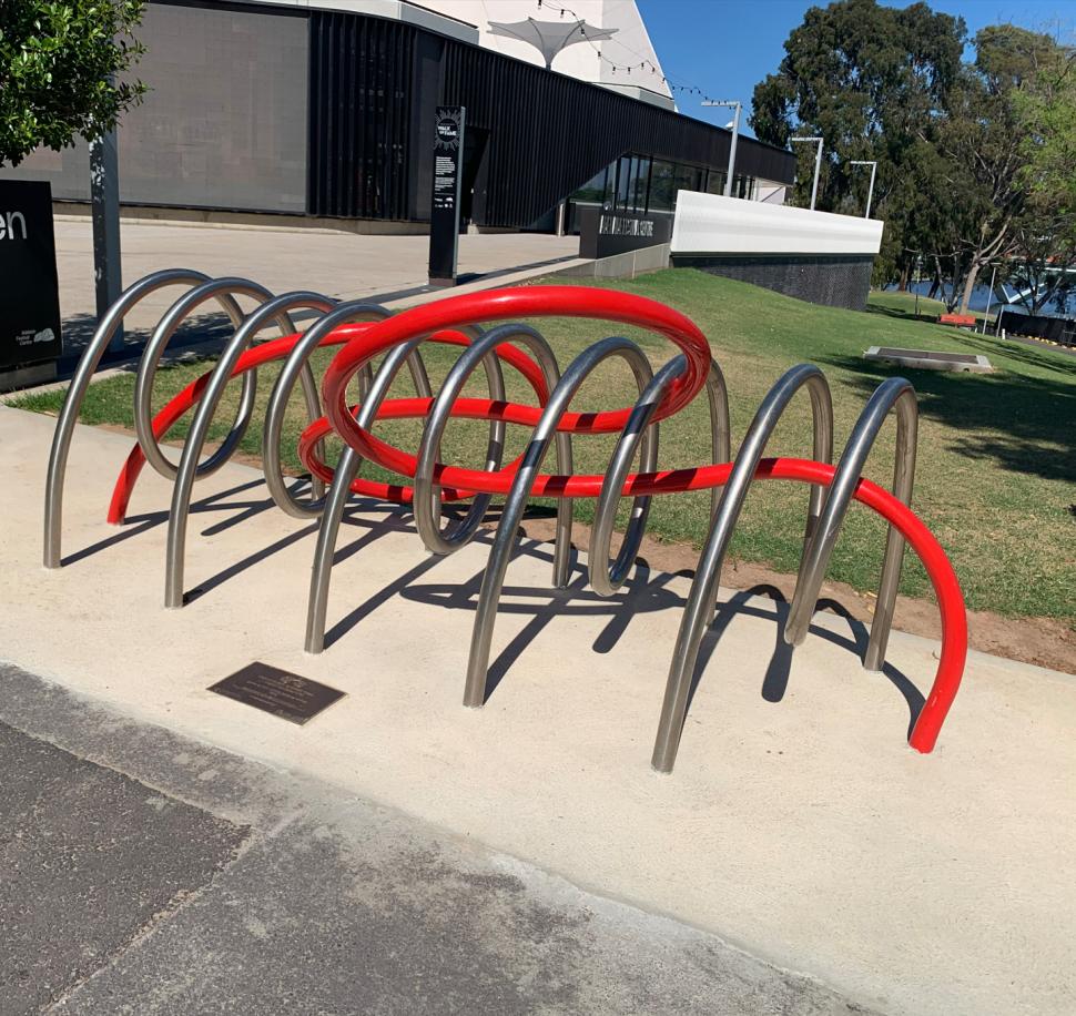 'Motion' bike rack