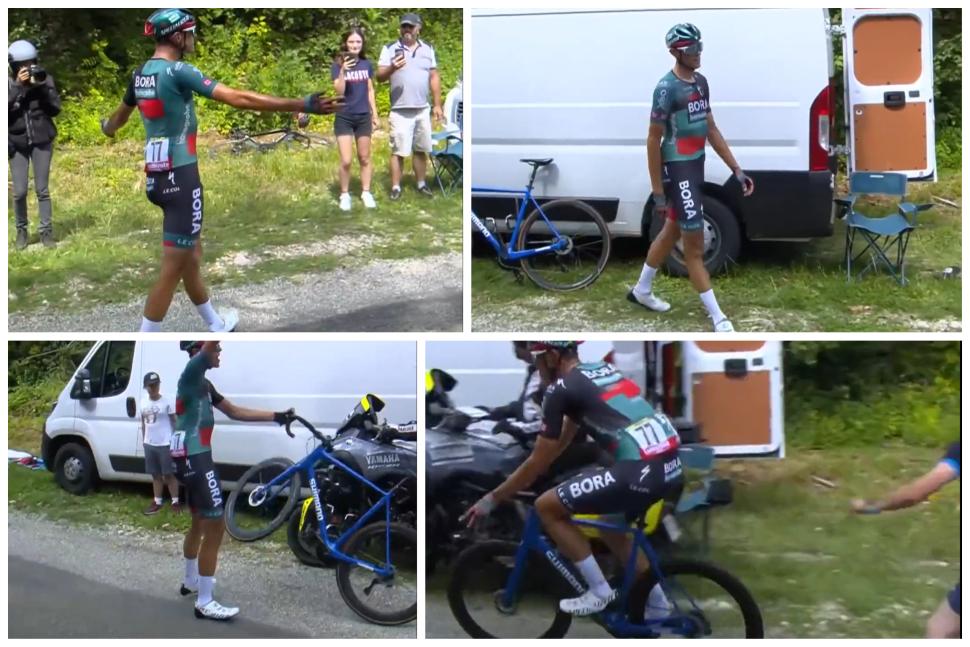 Nils Politt neutral service nightmare (GCN/Eurosport)