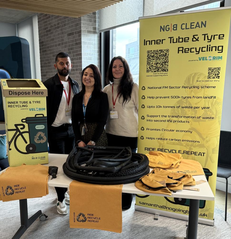 2025 NGB Clean tyre and tube recycling