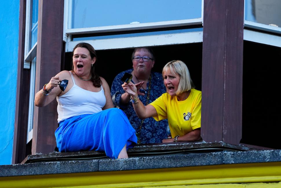 Spectators enjoy Dawlish Grand Prix