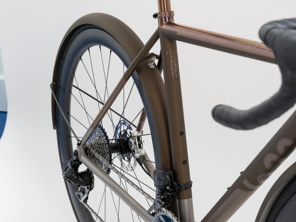2024 No.22 titanium mudguards rear wheel