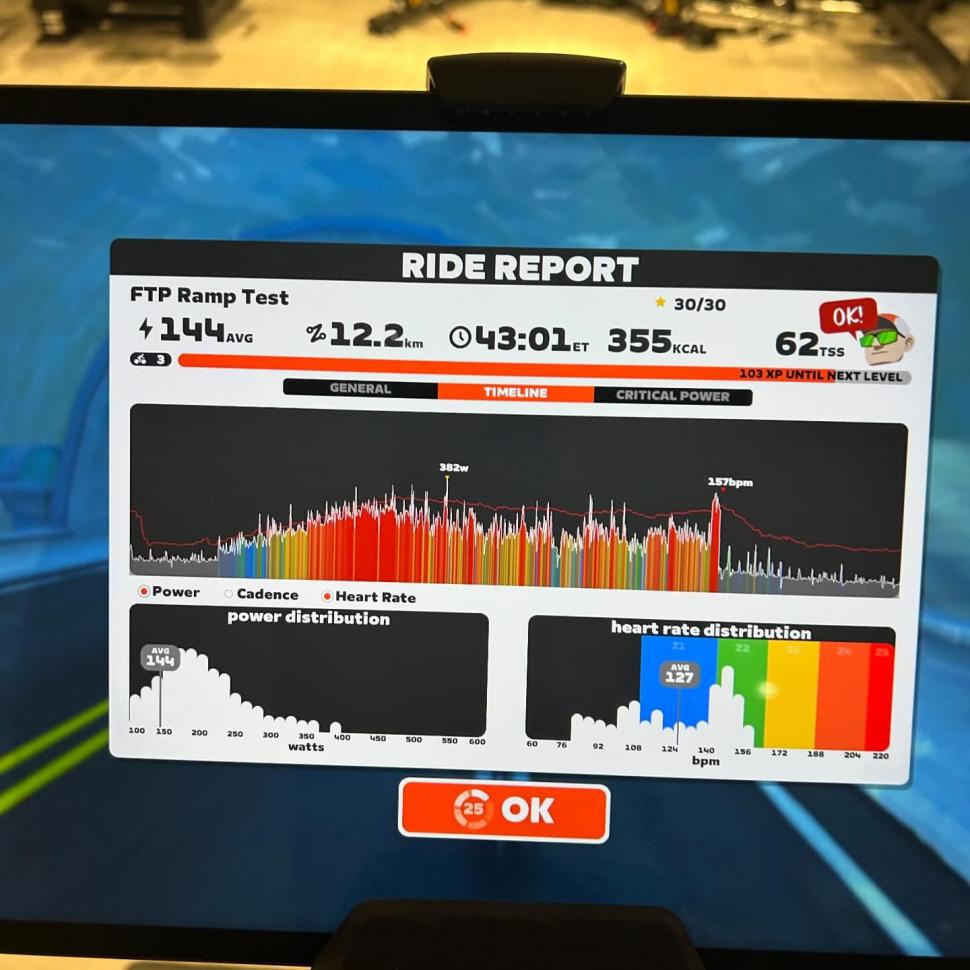 Paddy McGuinness Zwift FTP (Threads)