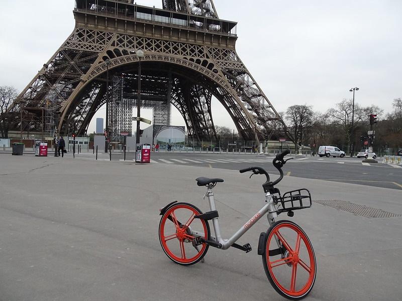 Paris Mobike (CC licensed by Claudius Dorenrof via Flickr)
