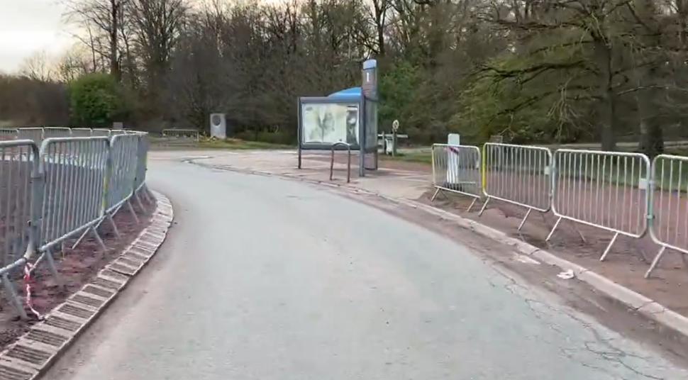 Paris-Roubaix Arenberg chicane (Stefano Rizzato)