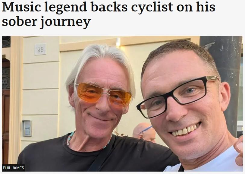 Paul Weller BBC cycling story