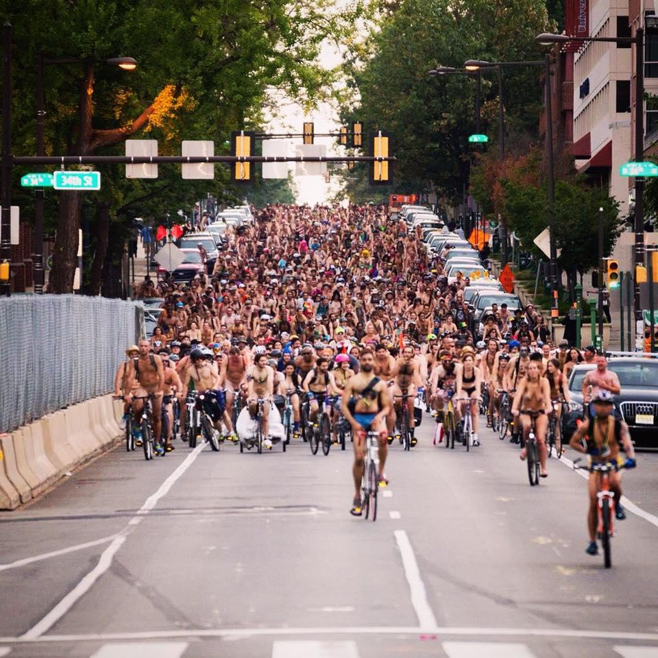 Philadelphia World Naked Bike Ride (via Facebook)