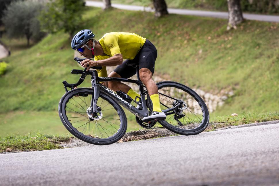 Pinarello X first ride Descending 1