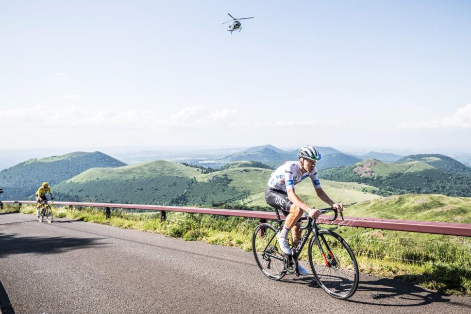 Pogačar and Vingegaard on the Puy de D&ocirc;me, 2023 Tour de France (ASO/Charly Lopez)