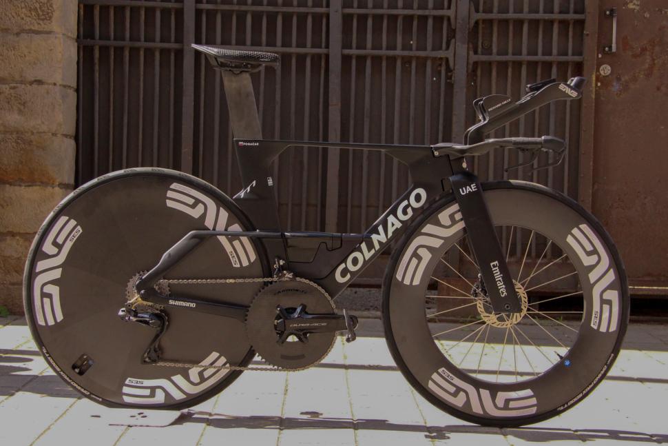 Pogacar Colnago TT1 time trial bike 