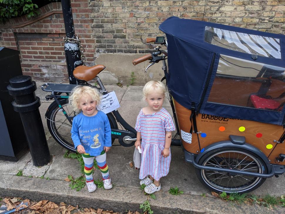 Council issues nuisance notice for cargo bike parked on pavement (credit - Will Prochaska)