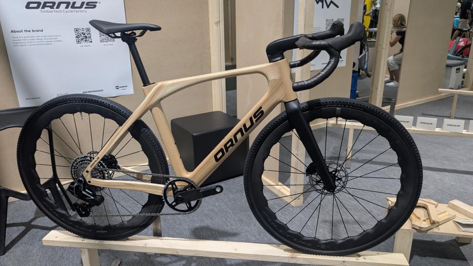 Eurobike 25: Ornus wooden gravel bike