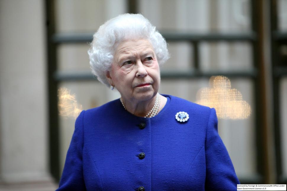 Queen Elizabeth II (licensed by Foreign & Commonwealth Office under Open Government Licence v1.0)