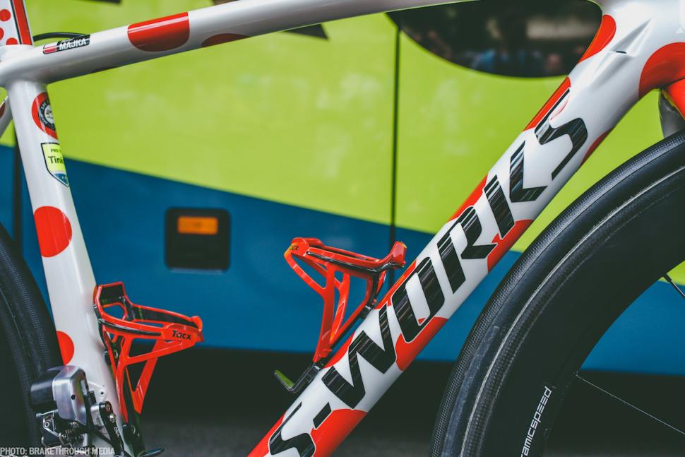 Rafal Majka polka dot Specialized Tarmac 2.jpg