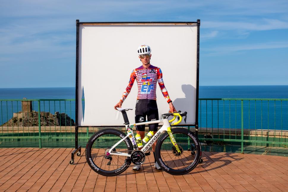 Rapha + Palace EF Changeout Giro kit Jimmy 2 - picture credit S J Hockett @dragcoefficient
