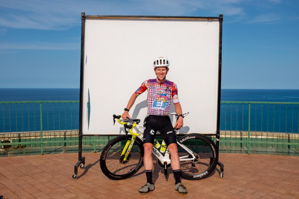 Rapha + Palace EF Changeout Giro kit Lawson 2 - picture credit S J Hockett @dragcoefficient