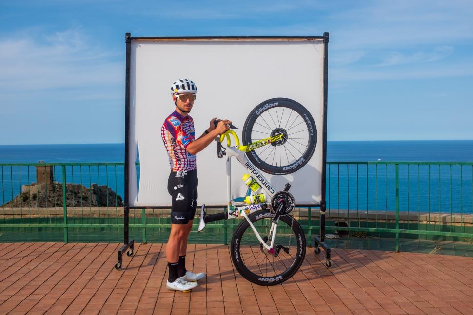 Rapha + Palace EF Changeout Giro kit Sean - picture credit S J Hockett @dragcoefficient
