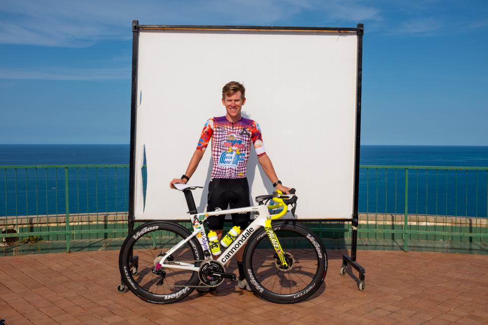 Rapha + Palace EF Changeout Giro kit Lawson - - picture credit S J Hockett @dragcoefficient