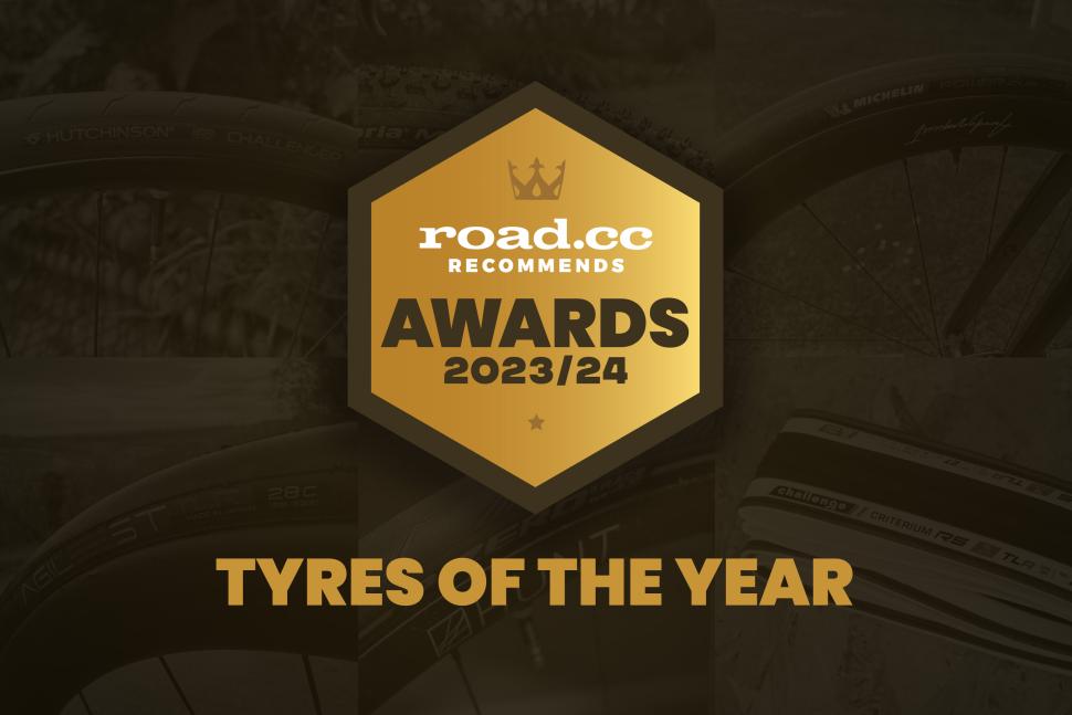 roadcc recommends awards 2023-24 - Tyres of the Year