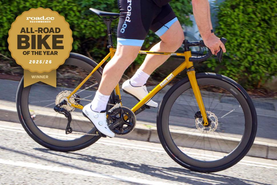 roadcc recommends awards 2025-26 - All-Road Bike of the Year - Fairlight Strael 4.0 105 Di2