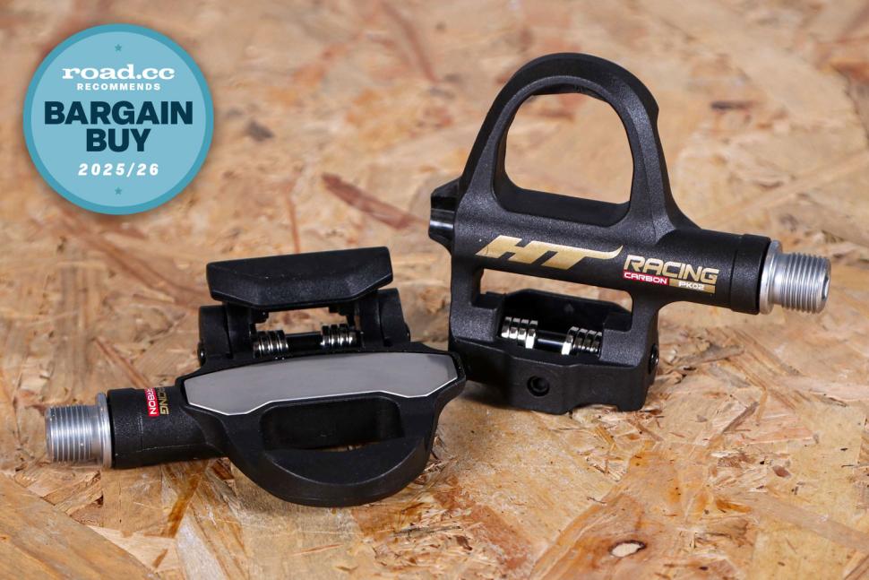 roadcc recommends awards 2025-26 - Components of the Year - Bargain Buy - HT PK02 Carbon Pedals