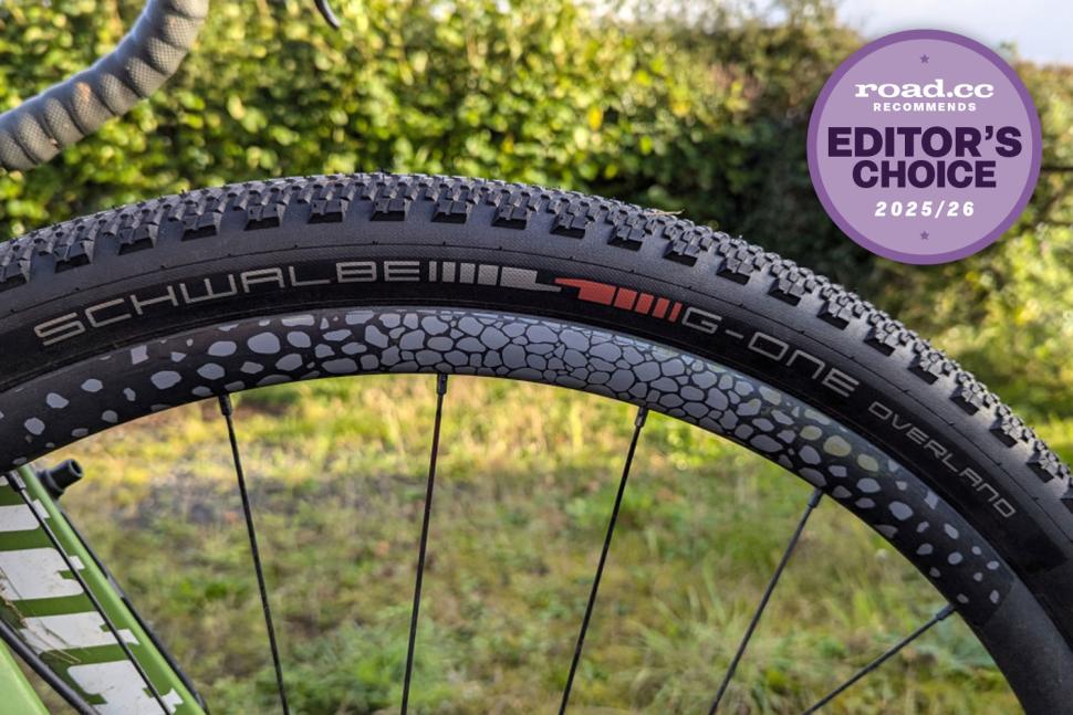 roadcc recommends awards 2025-26 - Tyres of the Year - Editors Choice - Schwalbe G-One Overland Super Ground tyre