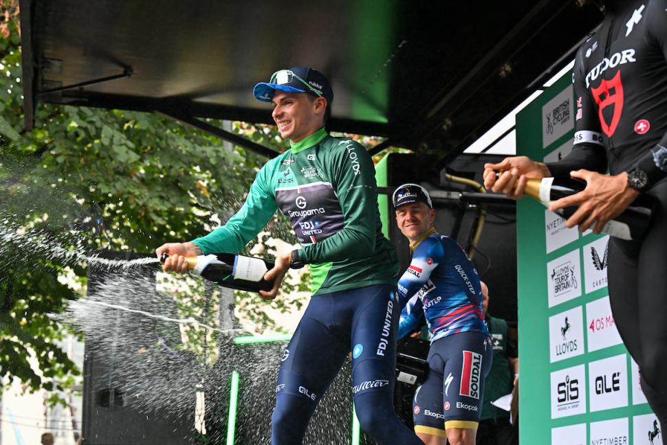 Romain Gregoire wins 2025 Tour of Britain General Classification