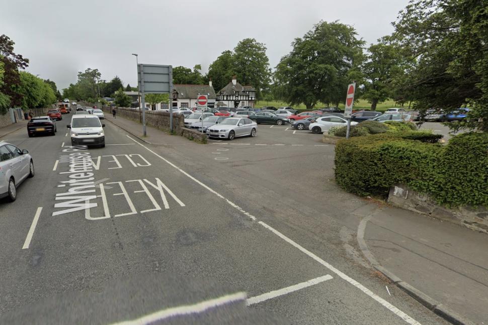 The Royal Burgess Golfing Society car park, Whitehouse Road, Edinburgh