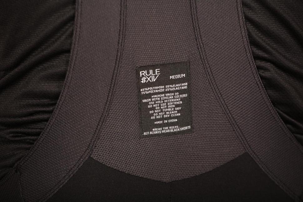 Rule #XIV Mens #M Series Bib Shorts - detail.jpg