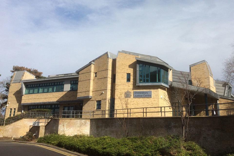 Shrewsbury Crown Court (UK Gov)
