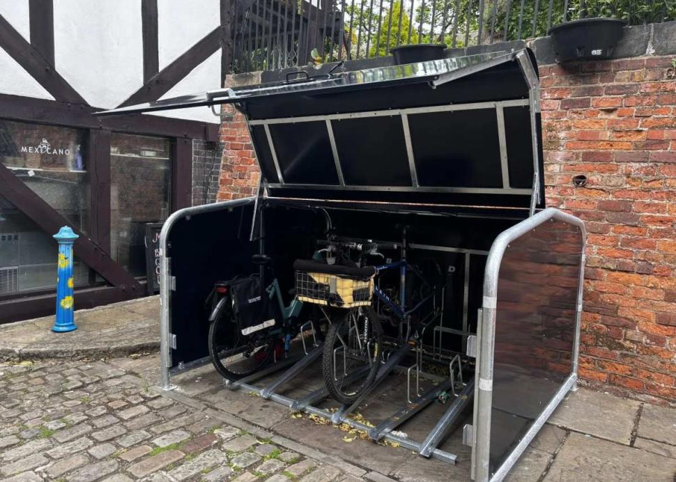 Shrewsbury cycle storage