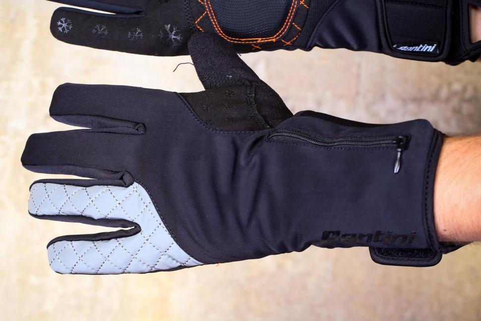 Santini 365 Win Fiord Long Finger Glove - back.jpg
