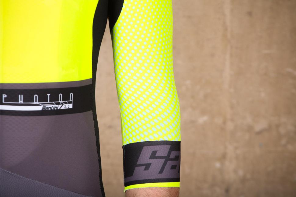 Santini Photon 3.0 jersey with 3-4 Sleeves - sleeve 3.jpg
