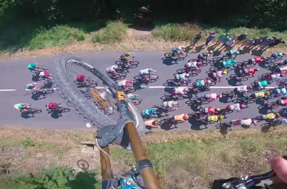 tour de france mtb jump