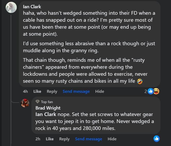 Facebook comment