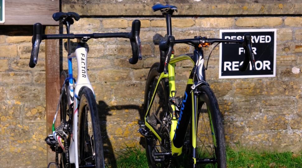 2025 Factor Ostro VAM and Tarmac sl4 new vs old