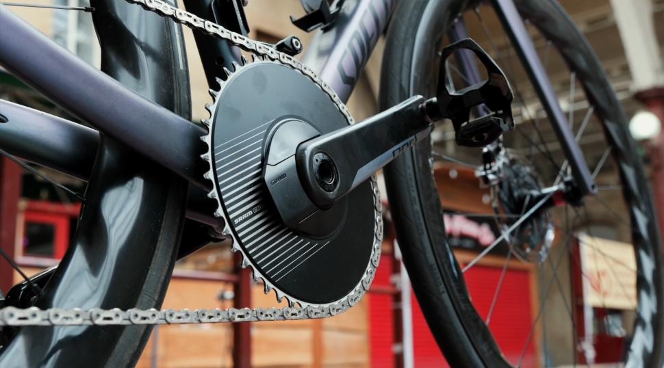 2025 strava watts test Sram 1x power meter chainring