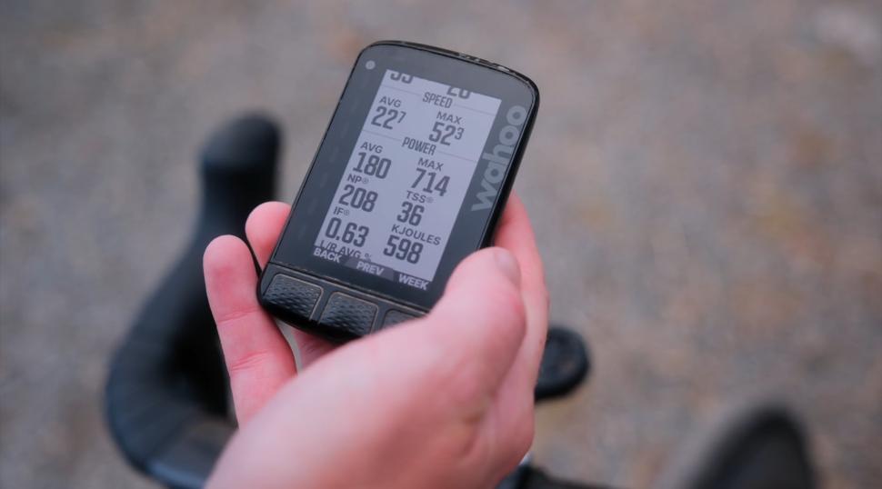 2025 strava watts test Wahoo Roam power data