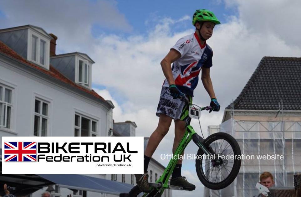 BikeTrial Federation UK website