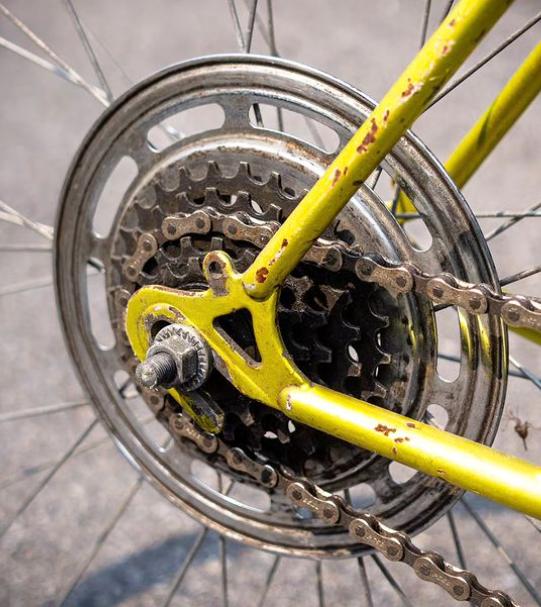 Horrified bike shop shares photos of battered "single speed... maybe" bicycle (@trench_tales)
