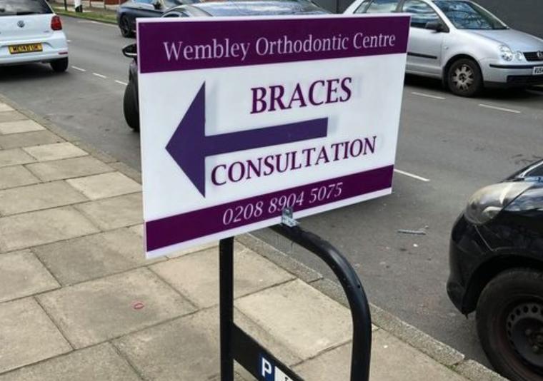 Wembley Orthodontic Centre bike rack.JPG