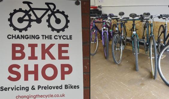 Changing the Cycle bike shop (The Oswin Project/Facebook)