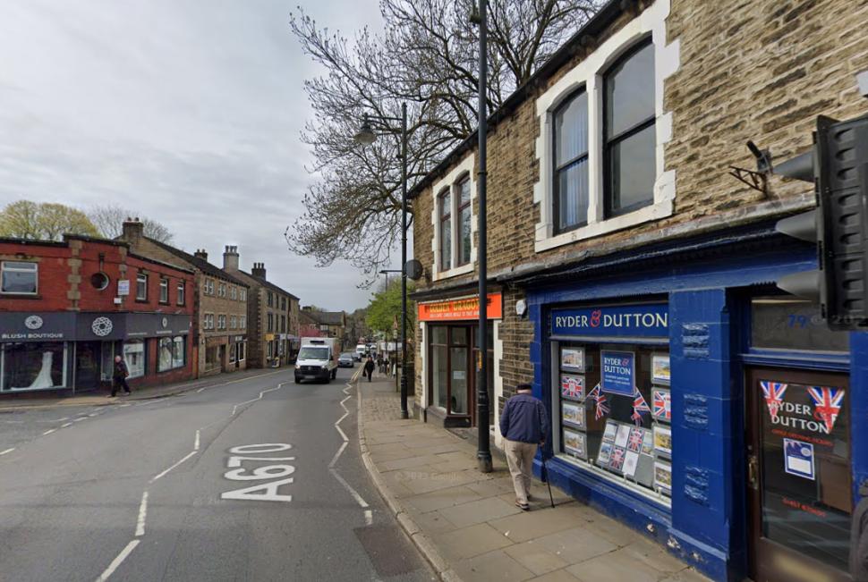 Uppermill high street (Google Maps)