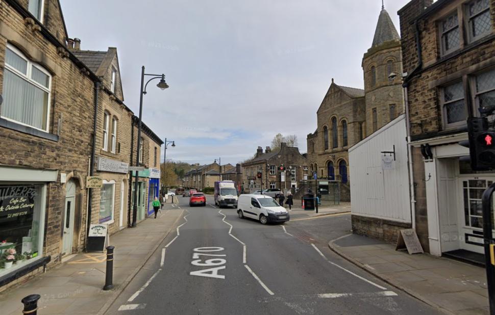 Uppermill high street (Google Maps)