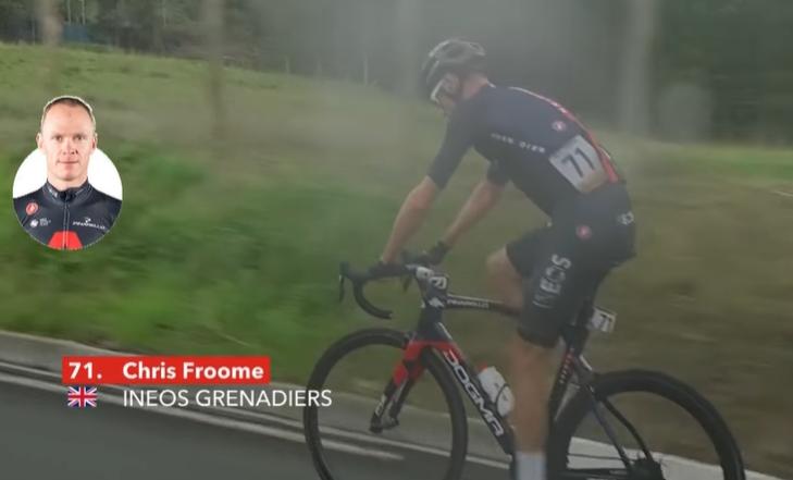 Chris Froome Vuelta (screenshot)