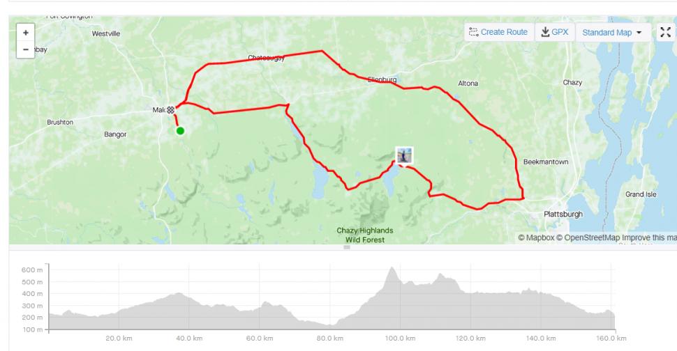 Chad Tavernia 100-mile out the saddle Strava